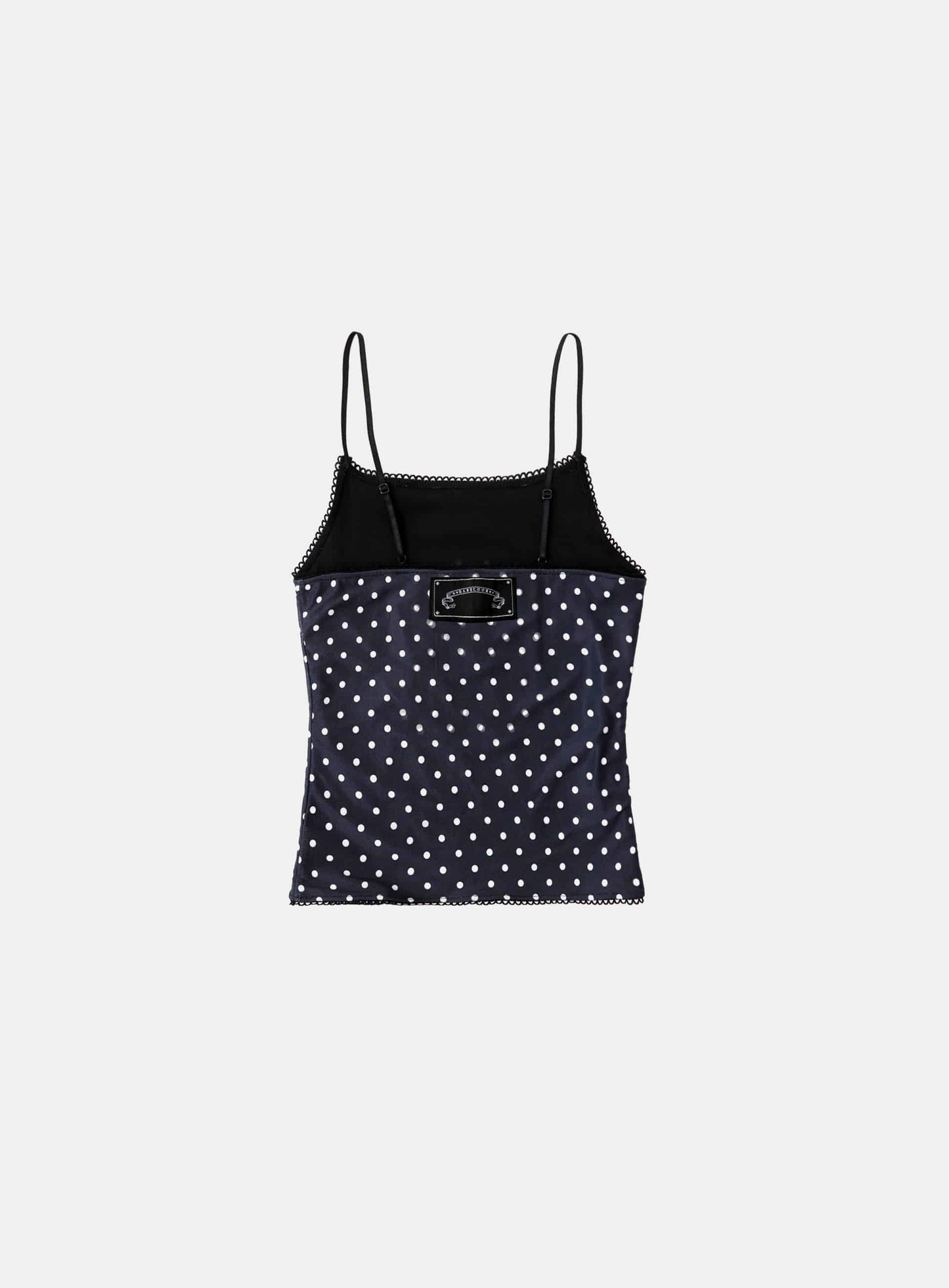 [AQUA]  Splash Dot String Tank - Navy