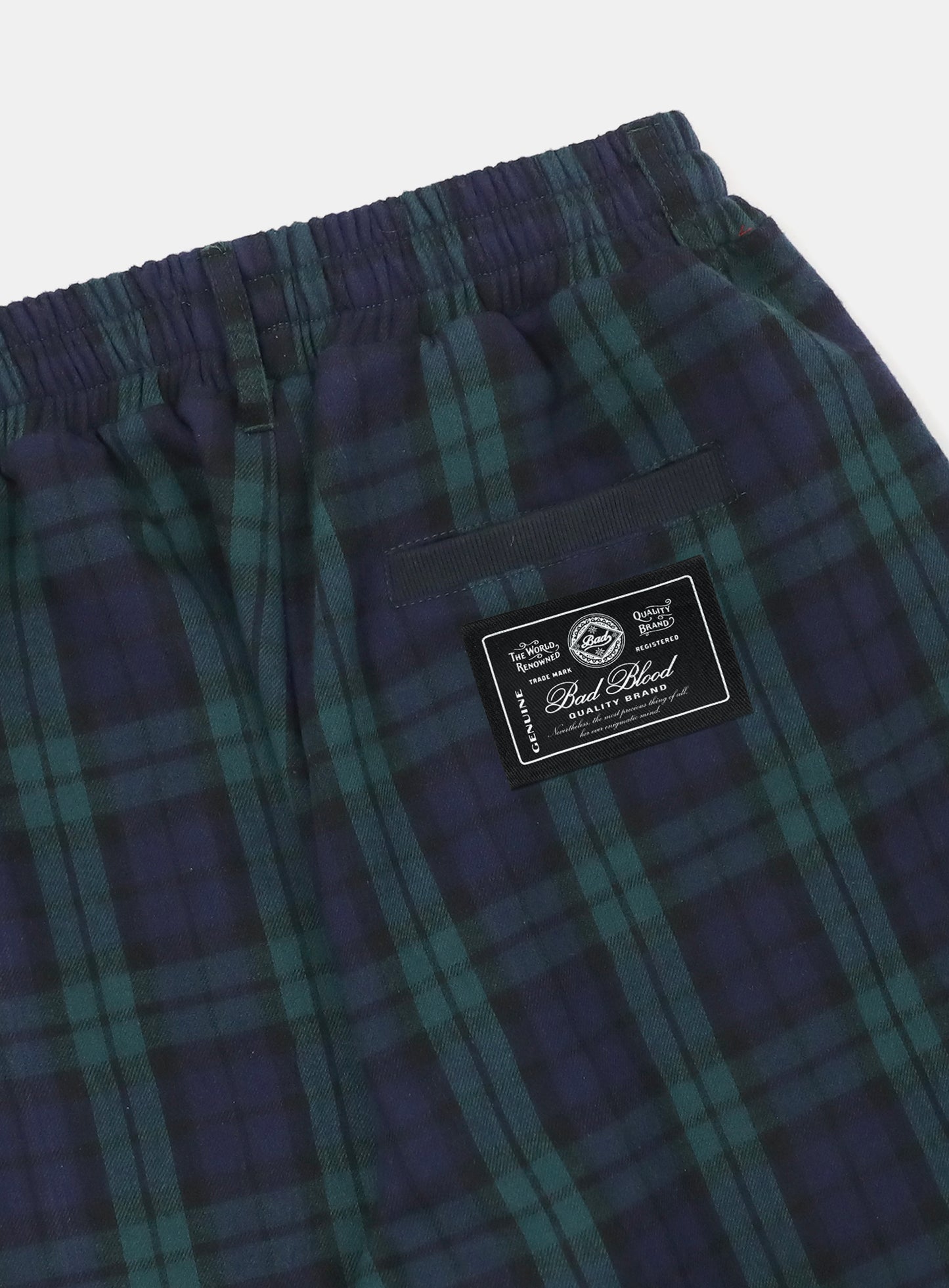 Classic Check 2 Way Jogger Trousers - Green