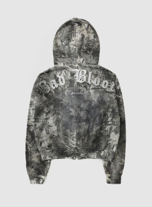 Lion Patch Hooded Zip-Up - Light Real Tree