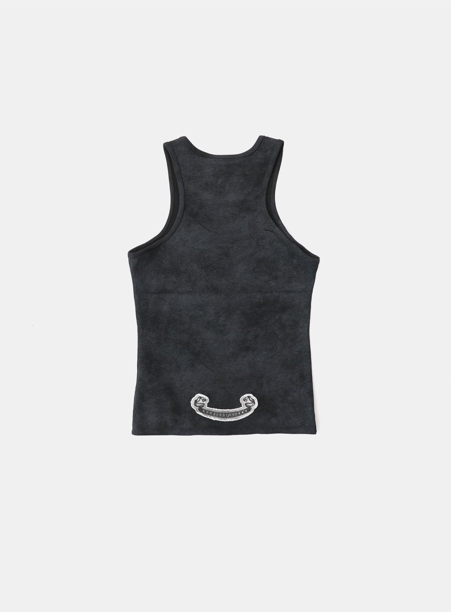 Lion Patch Tank - Washed Black