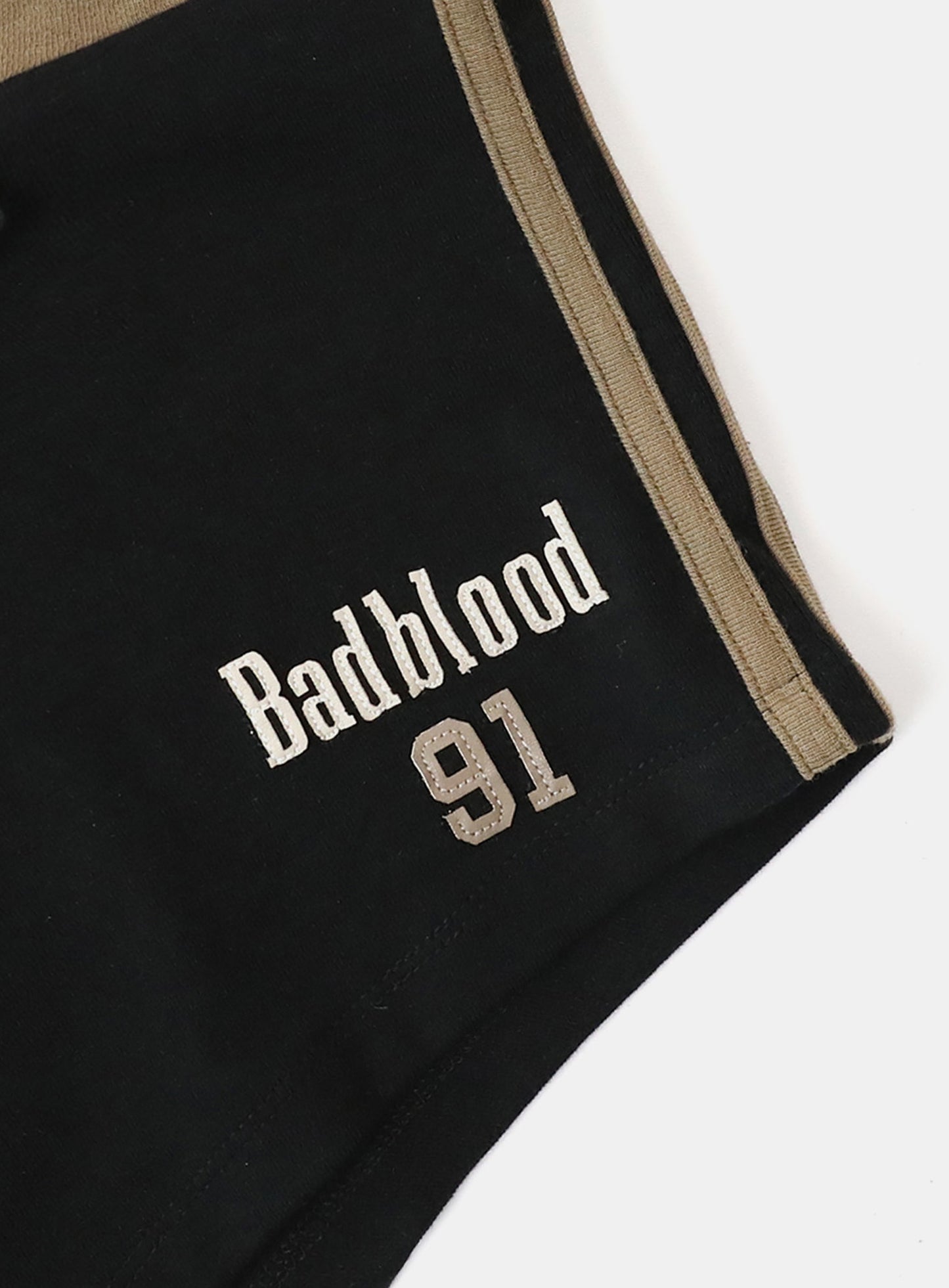 Vintage Club Boy Shorts - Khaki/Black