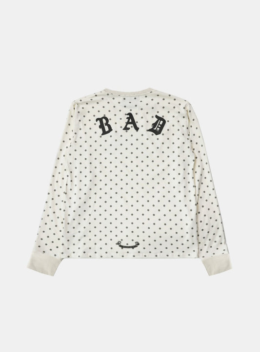 Mystic Basic Long Sleeve - Cream Dot