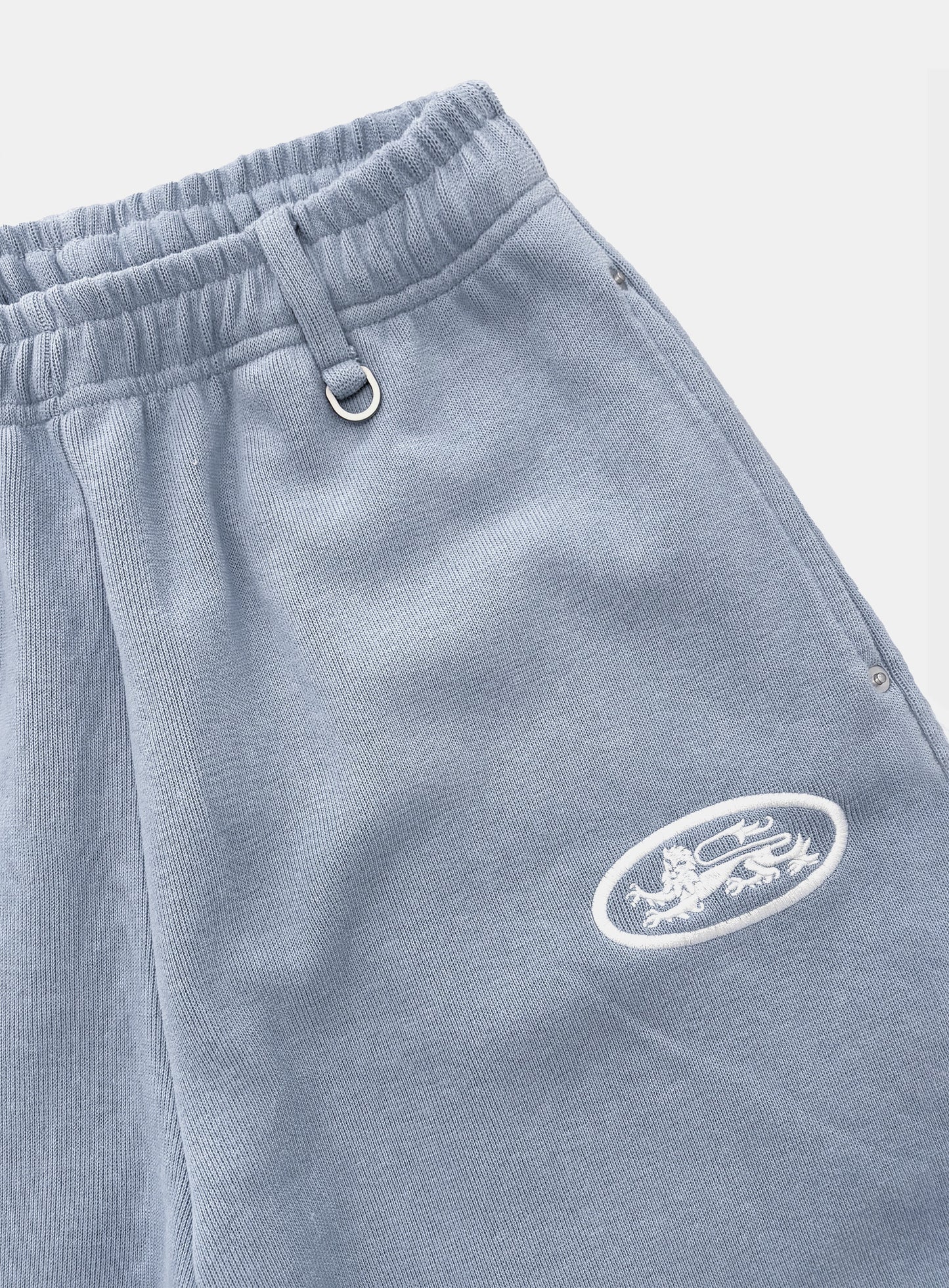 [w-pts26-053] Mystic Capsule Semi-Curved Fit Joggers - Sky Blue