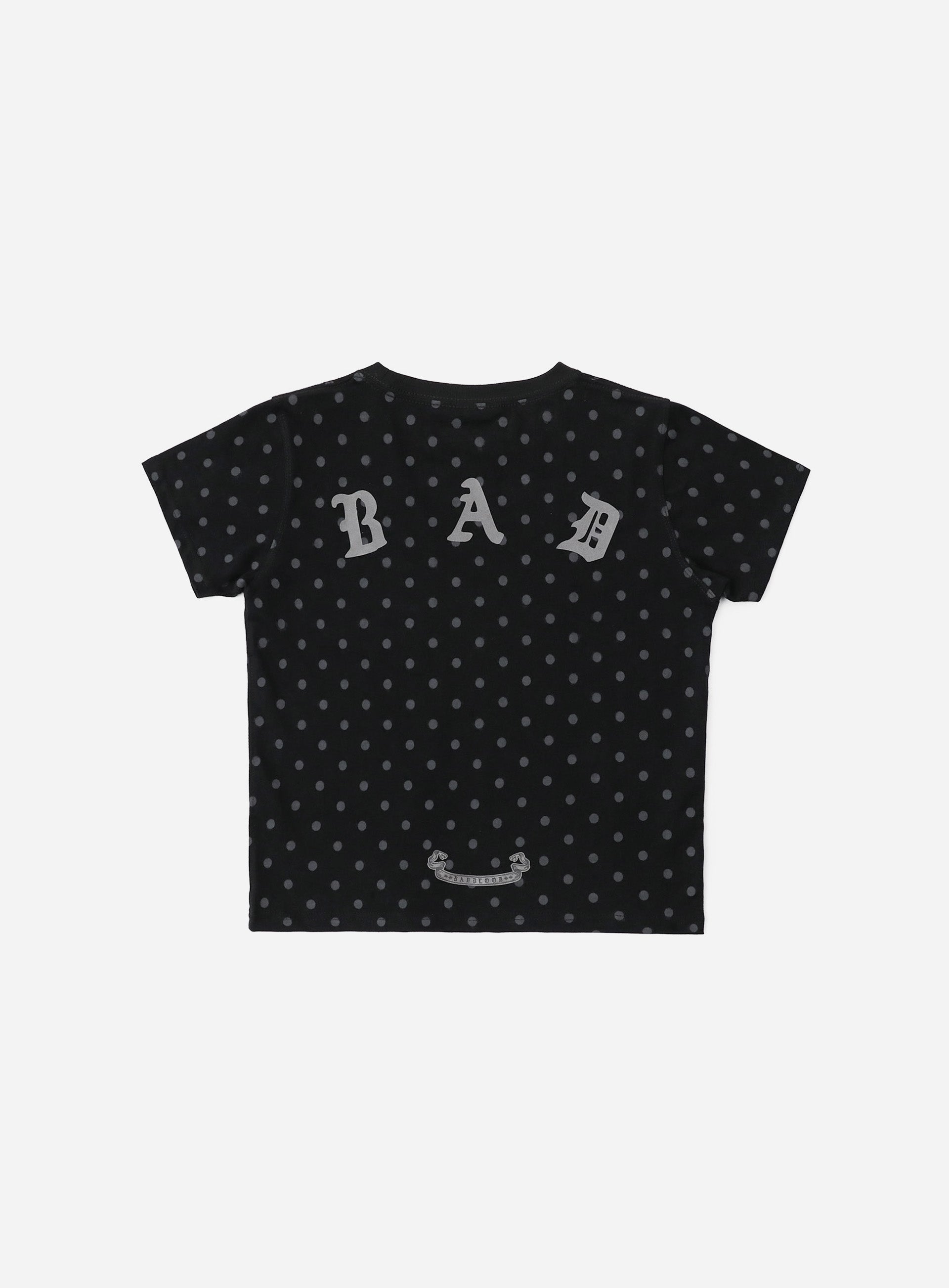◆BADBLOOD◆ Mystic Basic T-shirt Black Dot w-tee25-081 Pre-Order] Mystic Basic T-Shirt - Black Dot – BADBLOOD TAIWAN