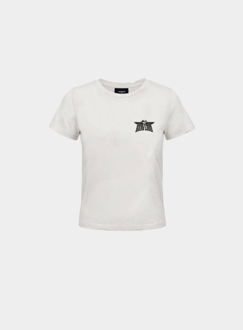 [w-tee26-175] Aero Rider Squad Short Sleeve T-Shirt - White