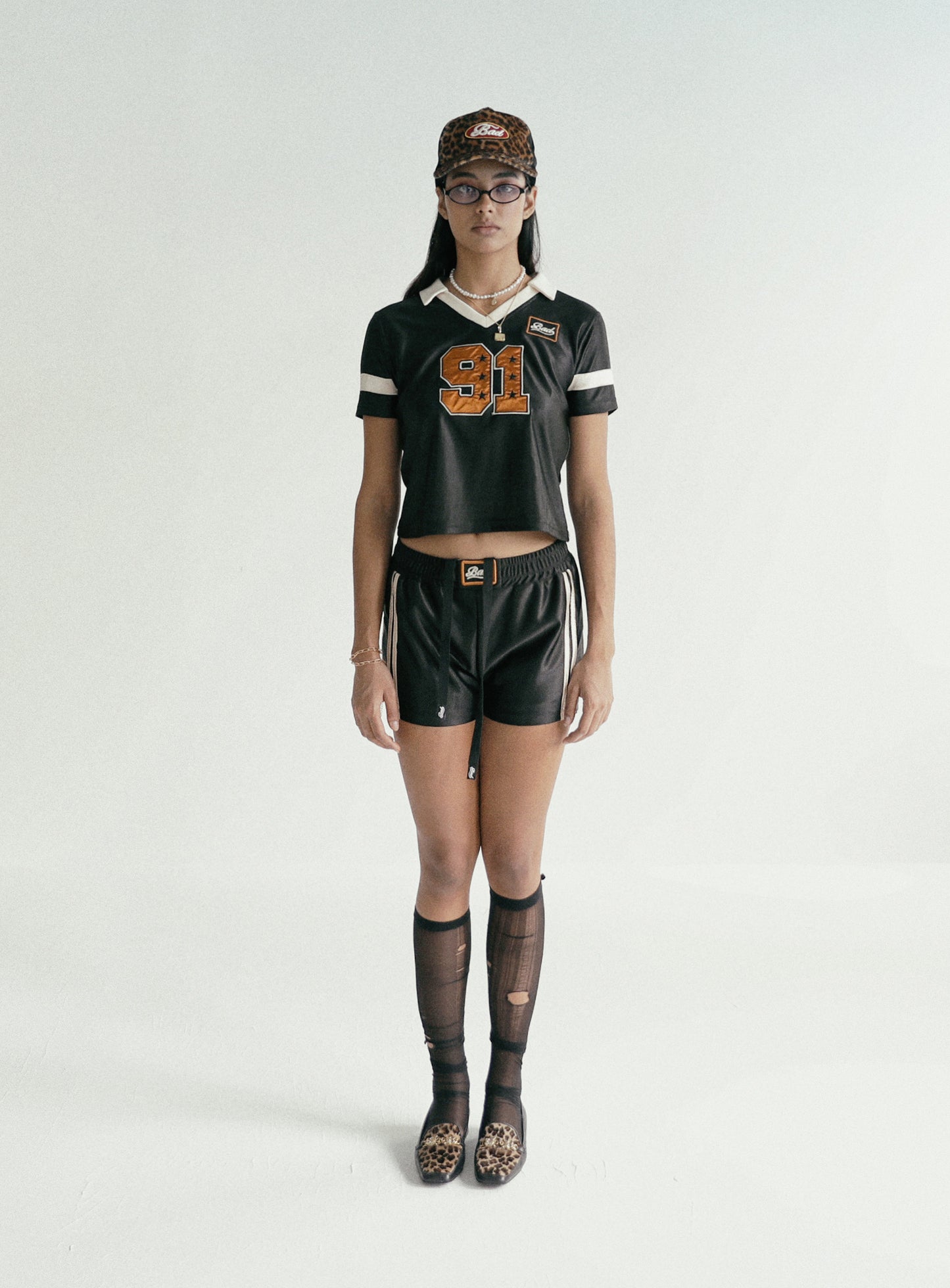 91 Football Shorts - Black