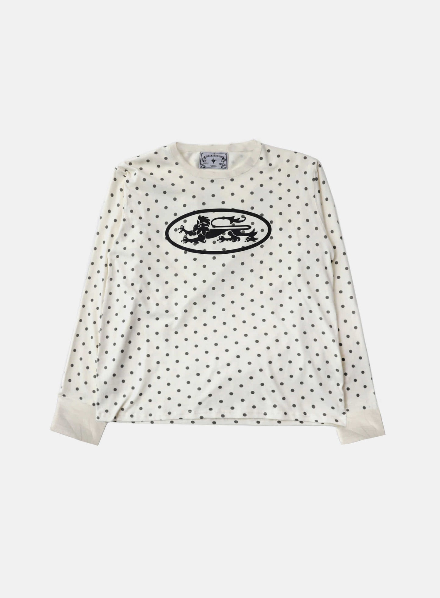 Mystic Basic Long Sleeve - Cream Dot