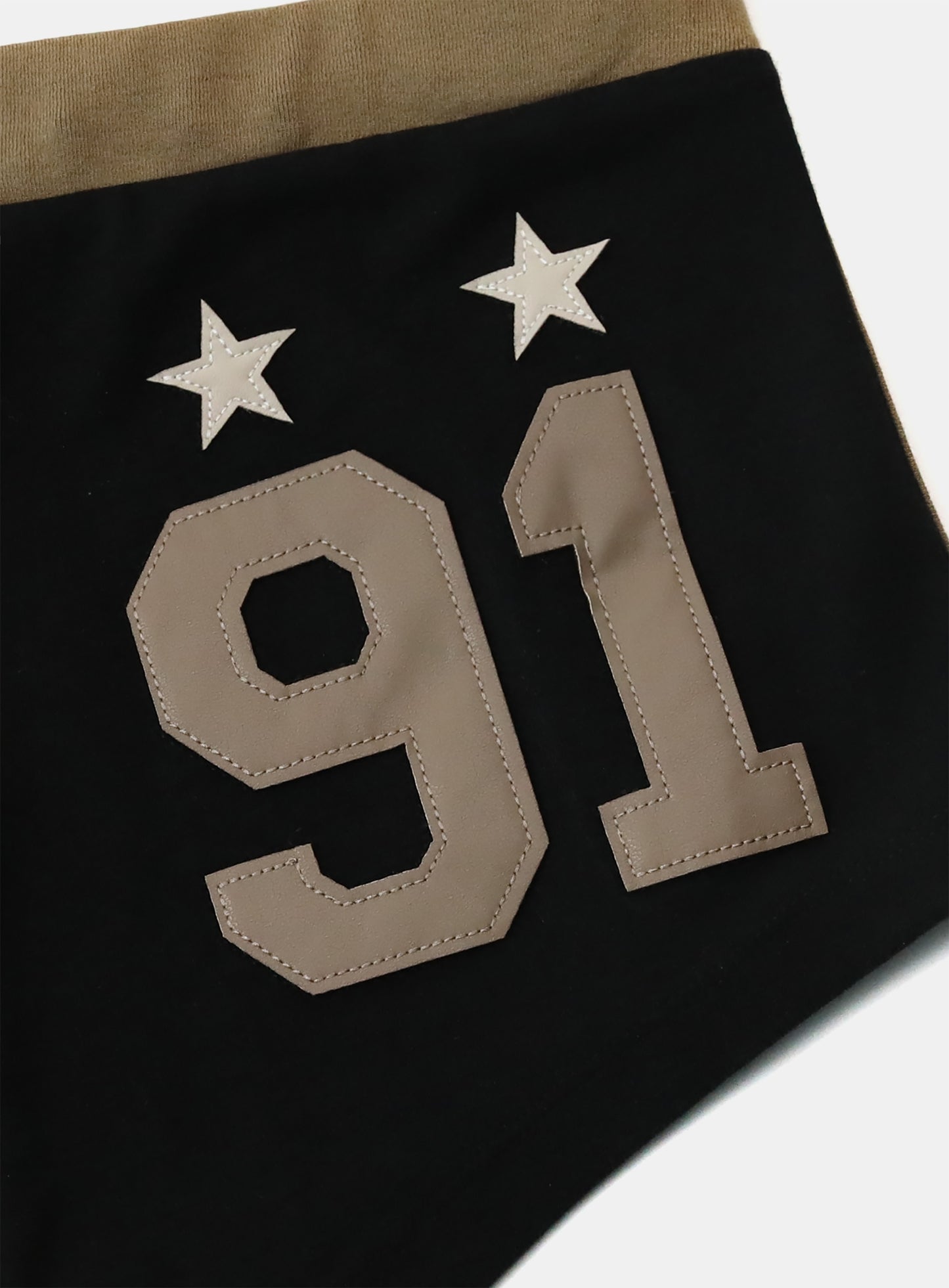 Vintage Club Boy Shorts - Khaki/Black