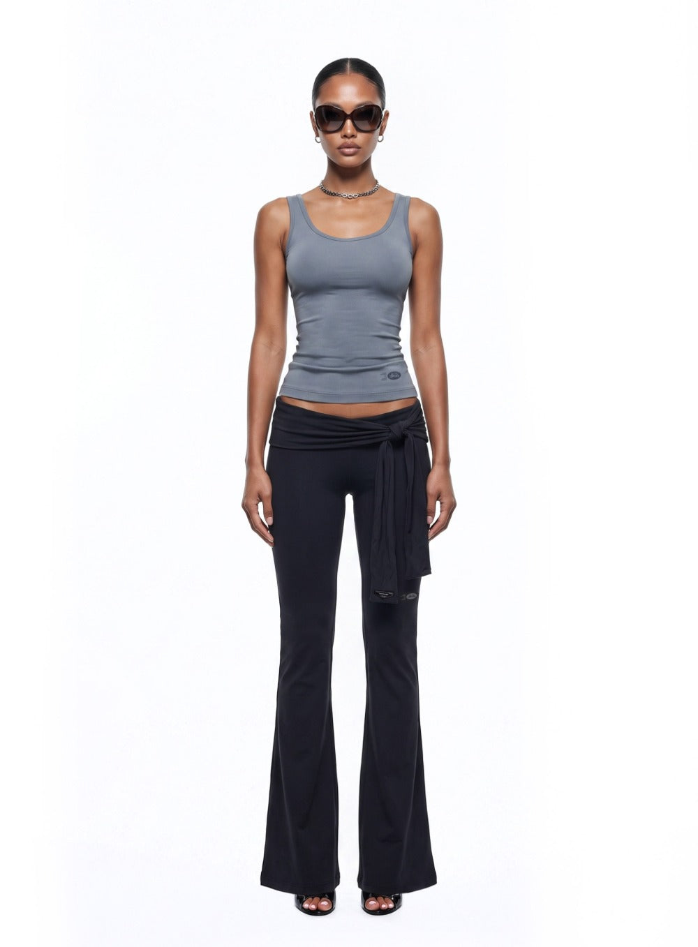 [w-tnk26-020] Everyday Classic Tank - Blue Gray