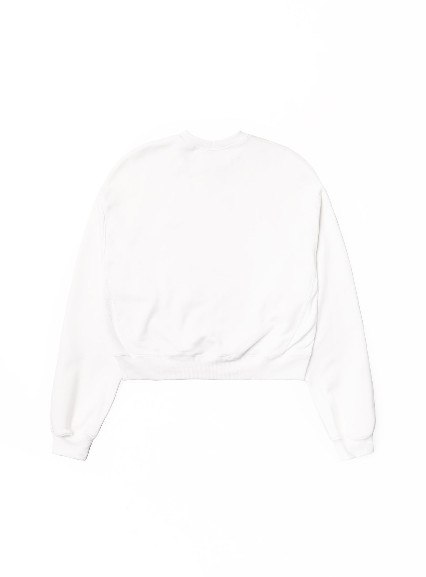 Minimal Logo Heavyweight Sweatshirt - Cream