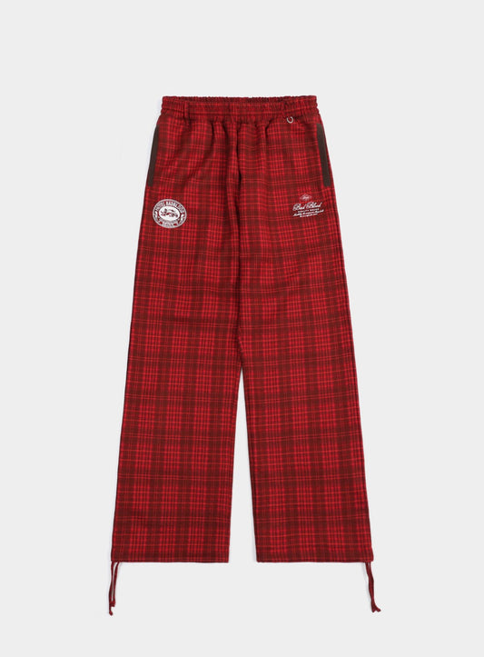 Classic Check 2 Way Jogger Trousers - Red