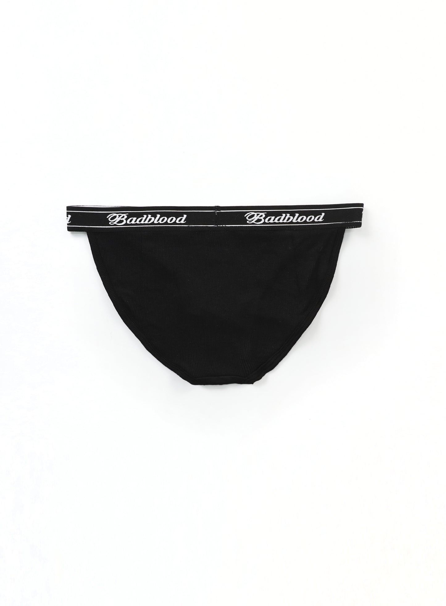 [w-pnt20-076] MODAL COTTON BASIC BRIEF IN BLACK