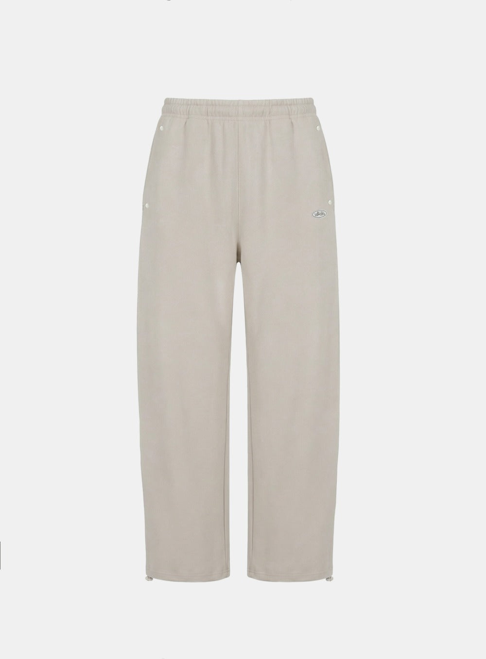 [w-pts26-025] BS Soft Terry Baggy Joggers - Beige