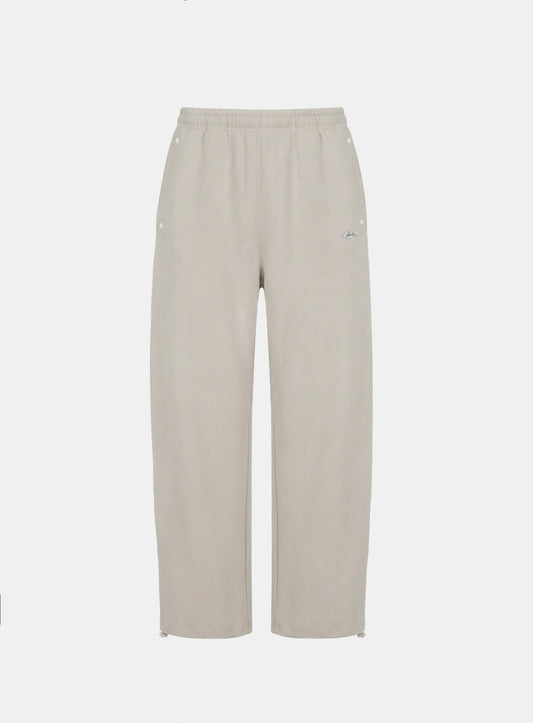 [w-pts26-025] BS Soft Terry Baggy Joggers - Beige