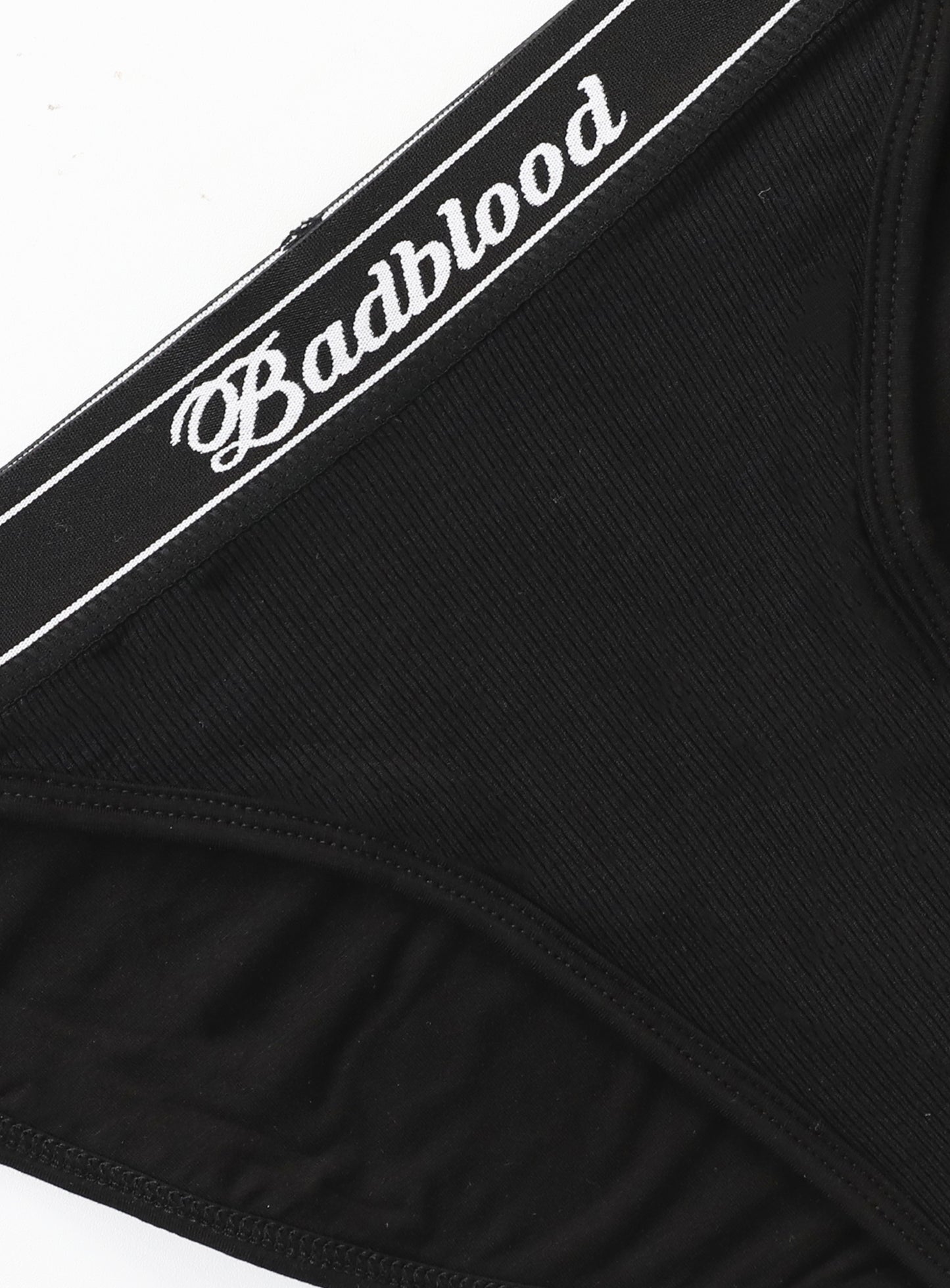 [w-pnt20-076] MODAL COTTON BASIC BRIEF IN BLACK