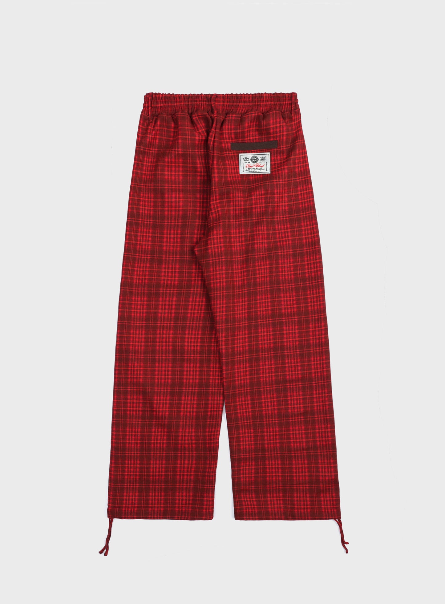 Classic Check 2 Way Jogger Trousers - Red