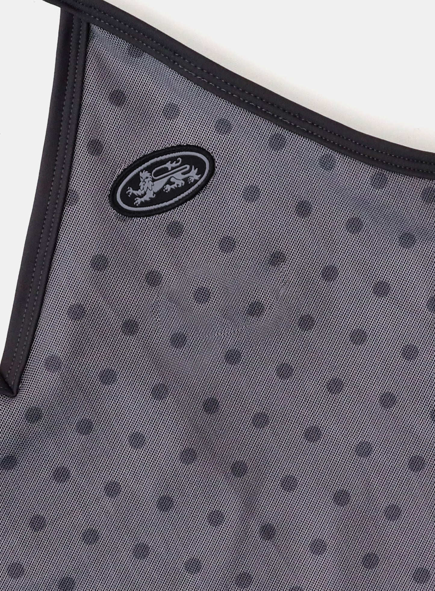 [AQUA] Splash Dot Halter Tank - Grey