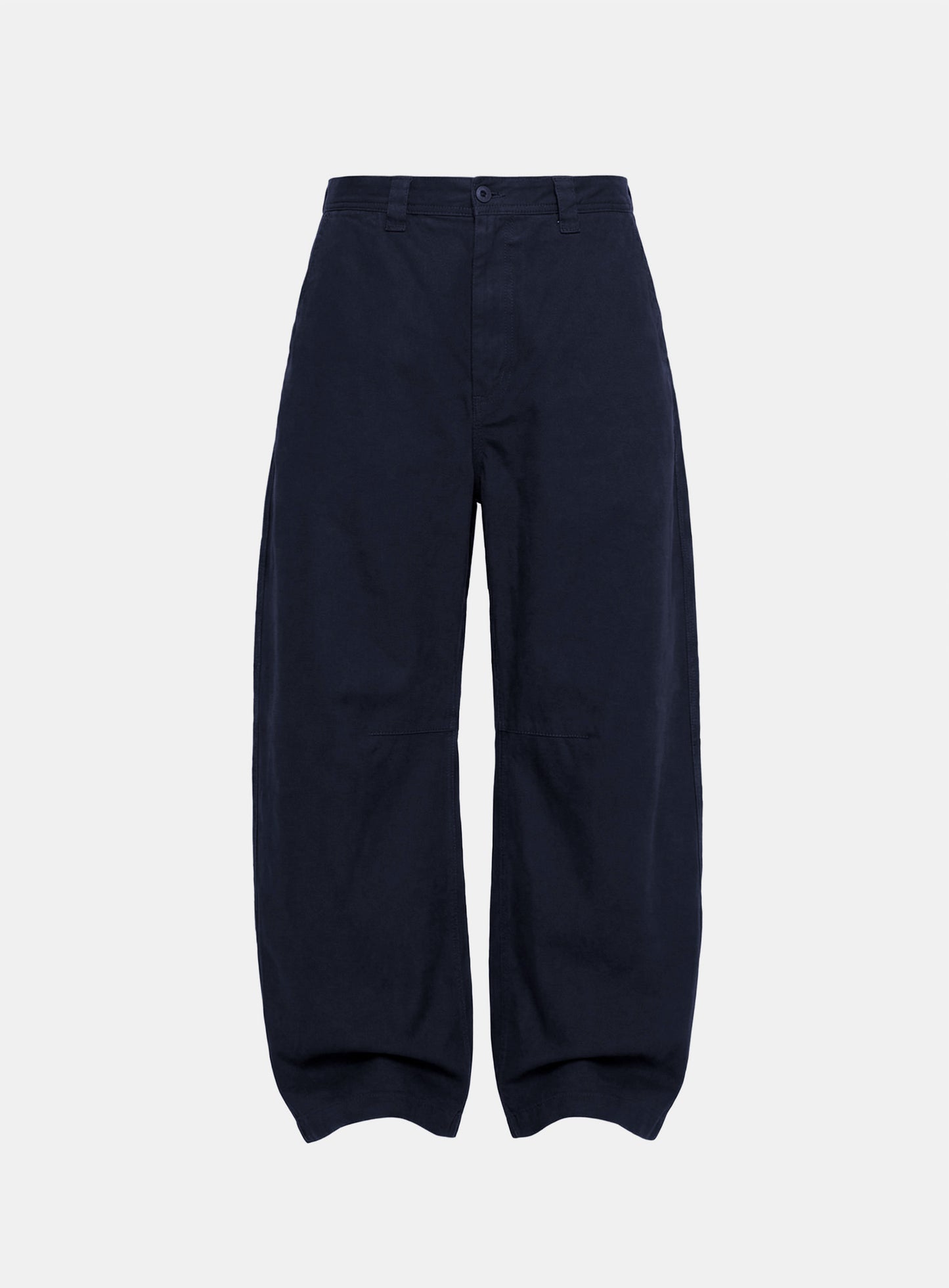 [w-pts26-008] Mystic Formal Curved Chino Pants - Navy
