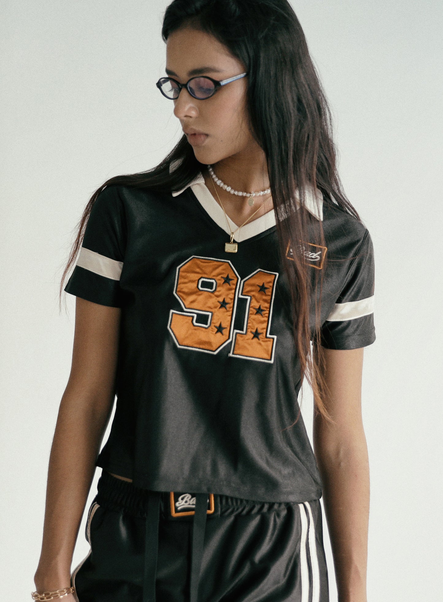 91 Football Shorts - Black