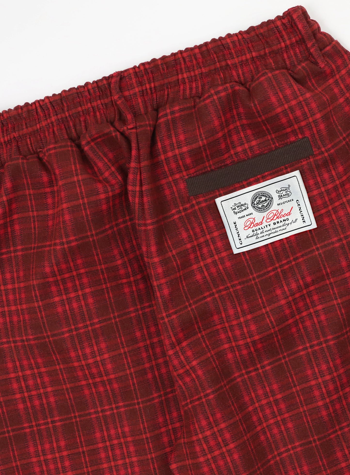 Classic Check 2 Way Jogger Trousers - Red