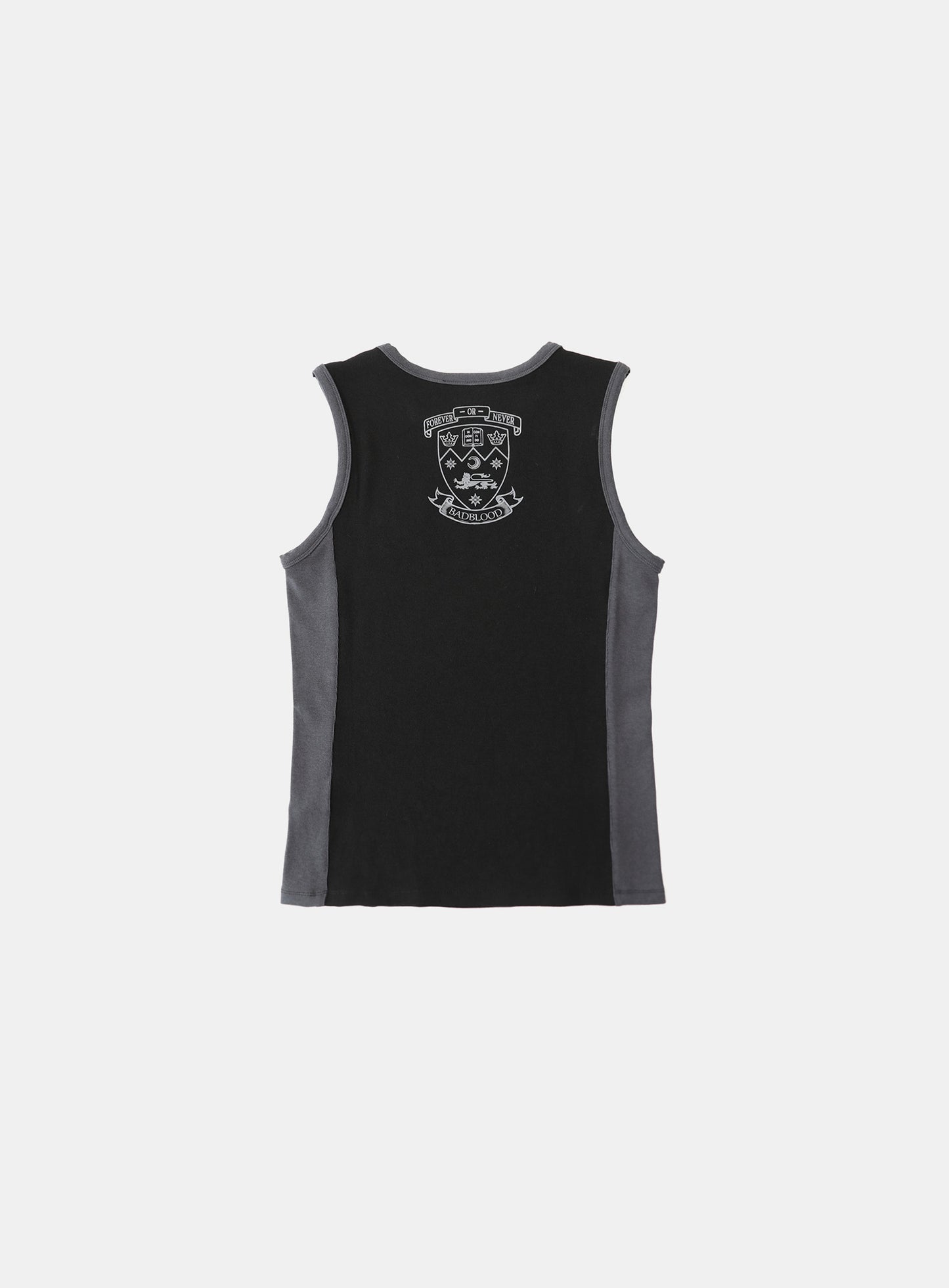 Workshop Shield Print Tank - Black/Charcoal
