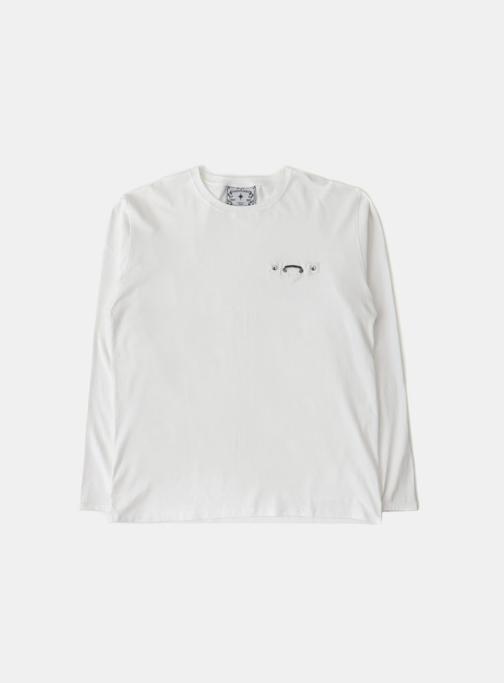 Viper Logo Pocket Long Sleeve - White