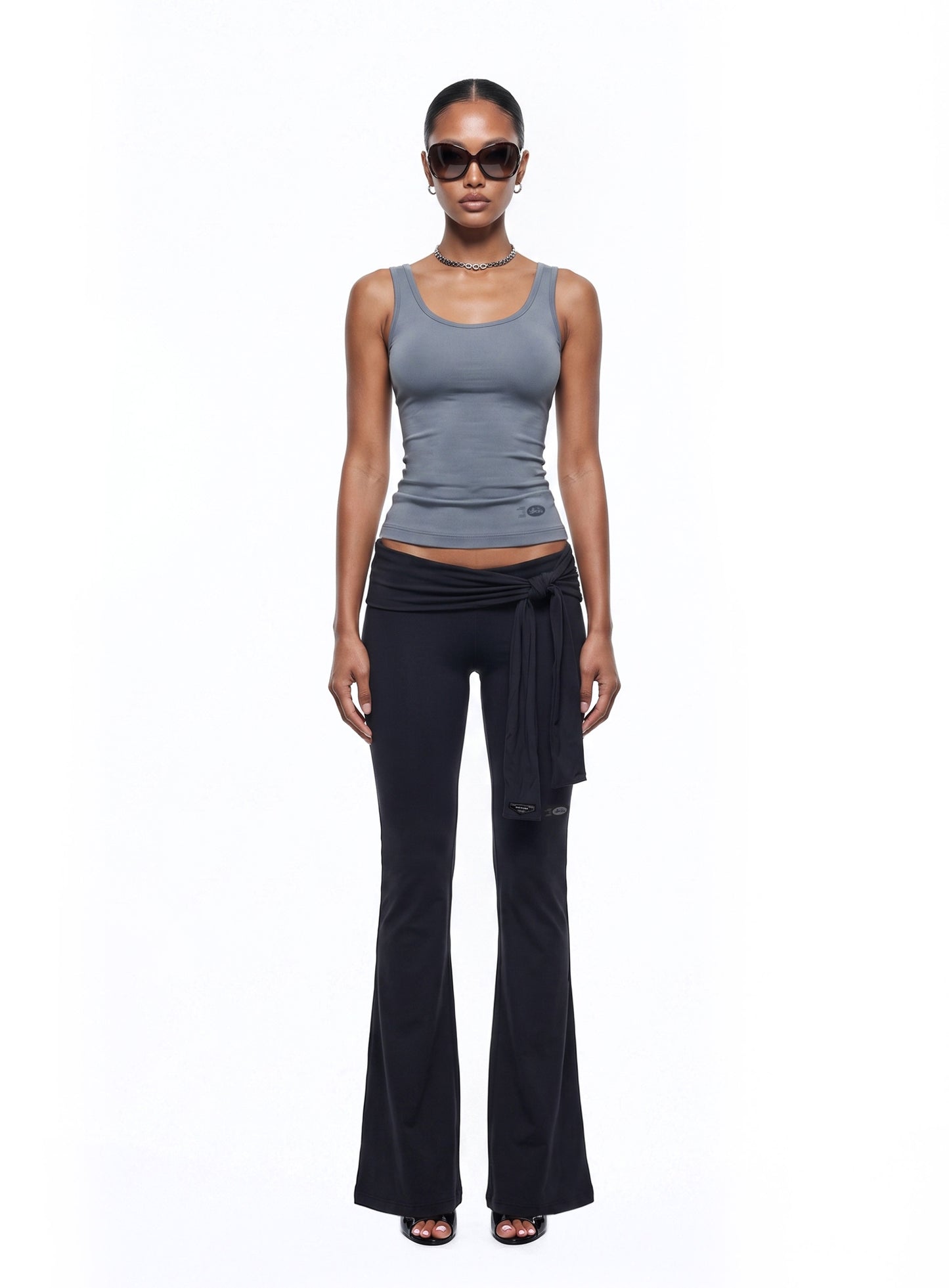 [w-tnk26-020] Everyday Classic Tank - Blue Gray