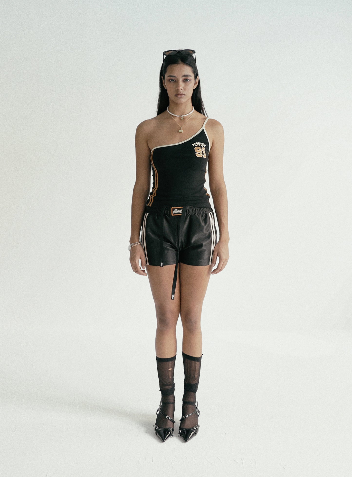 91 Football Shorts - Black
