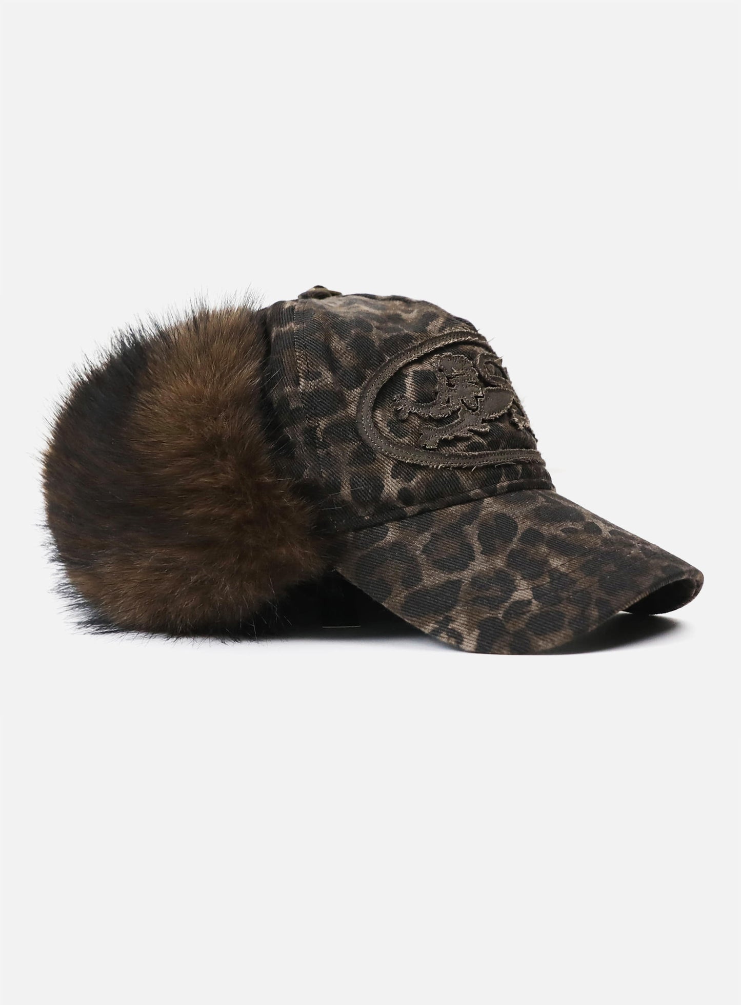 Mystic Trapper Hat - Brown Leopard