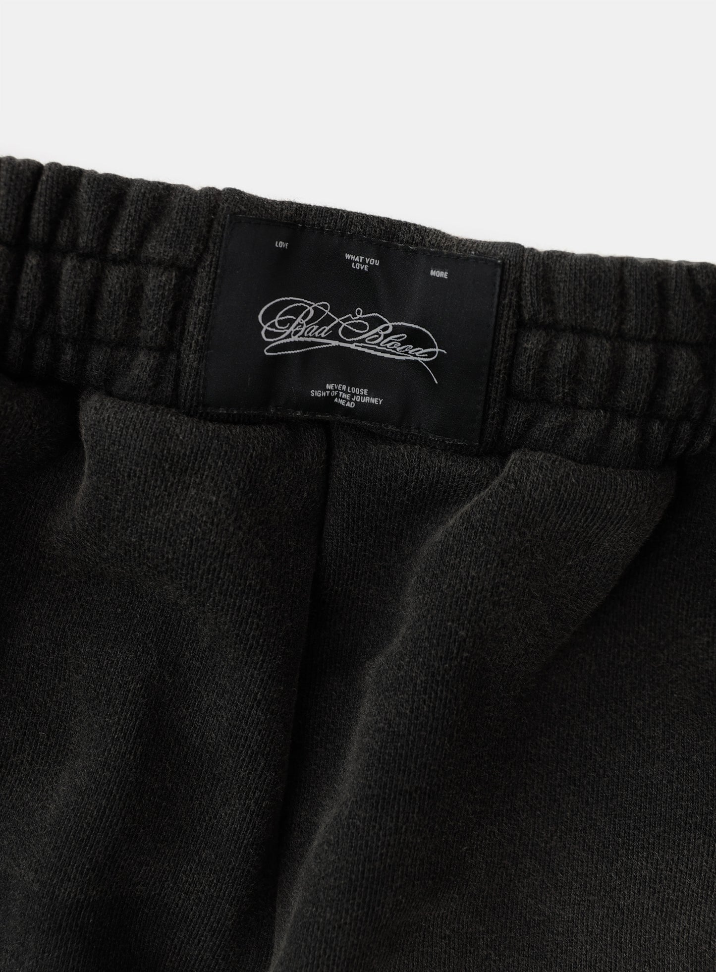 Royal Classic Distressed 2-Way Curved Jogger Trousers - Black