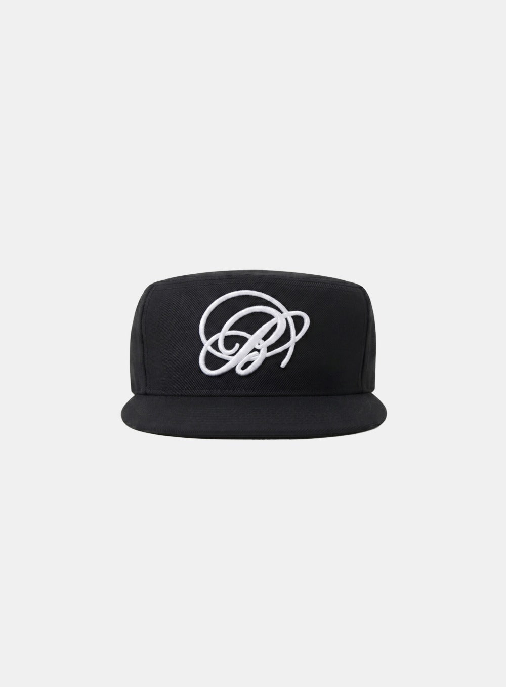 [w-hat26-008] Big B Logo Pillbox Cap - Black