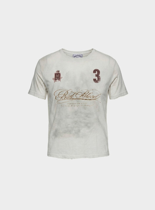 [w-tee26-098] Royal Classic Slim Fit Short Sleeve T-Shirt - White