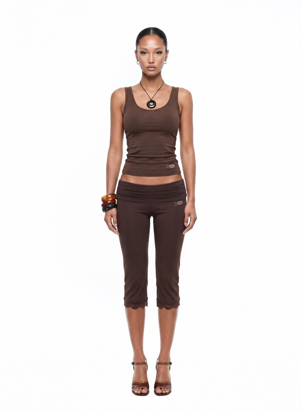 [w-tnk26-023] Everyday Classic Tank - Brown