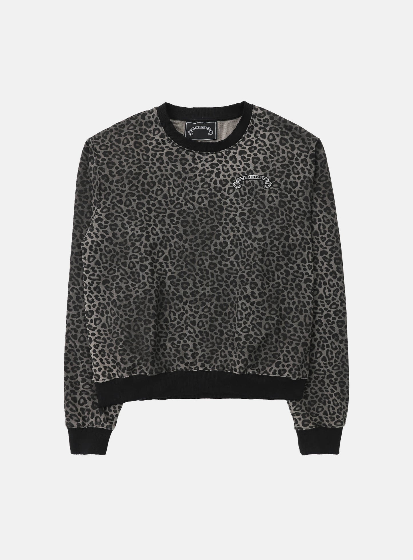 Viper Logo sweatshirt - Black Leopard