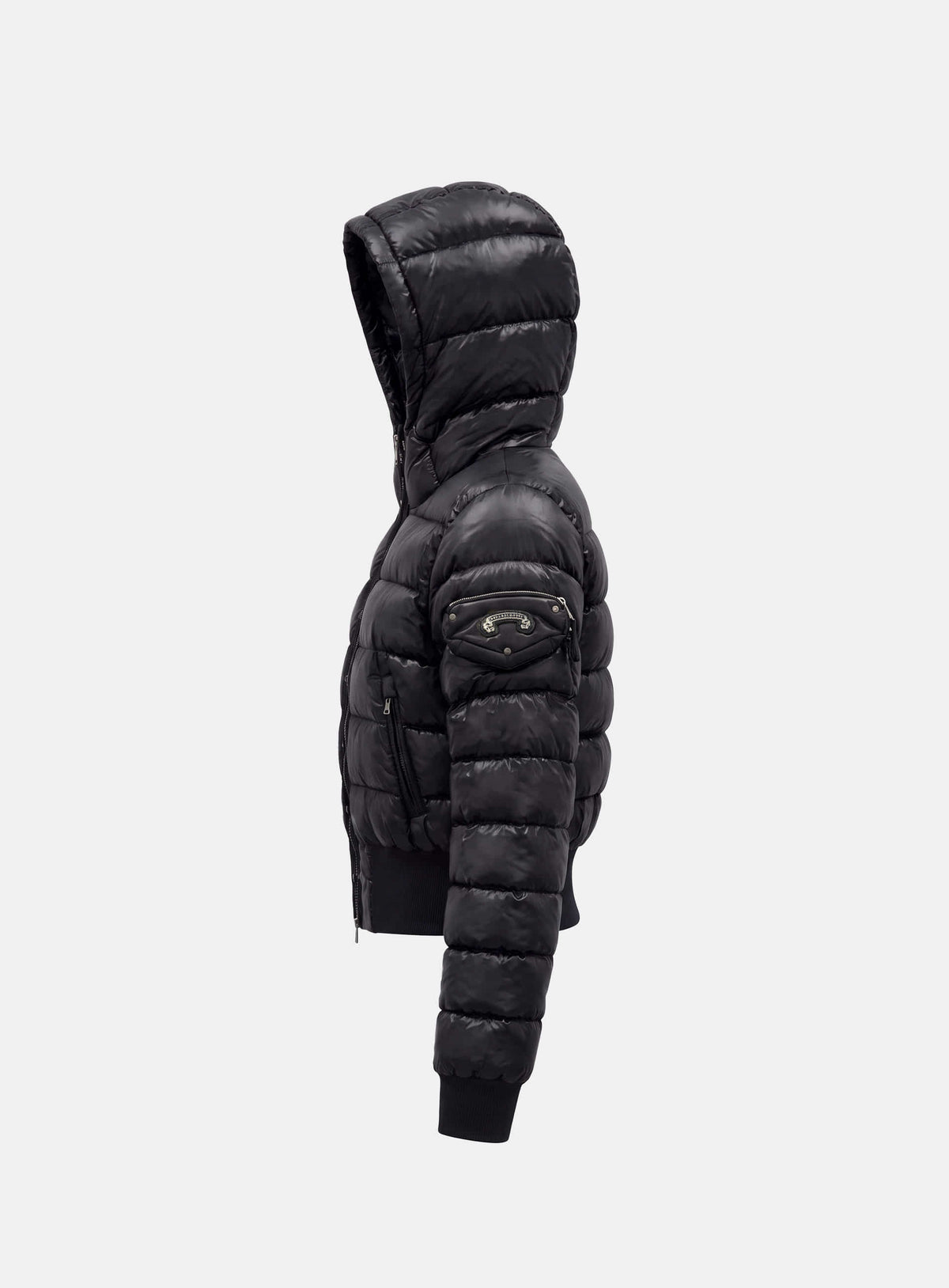 [﻿PREORDER] [w-jkt26-088] Viper 422 Midweight Hooded Short Puffer – Black