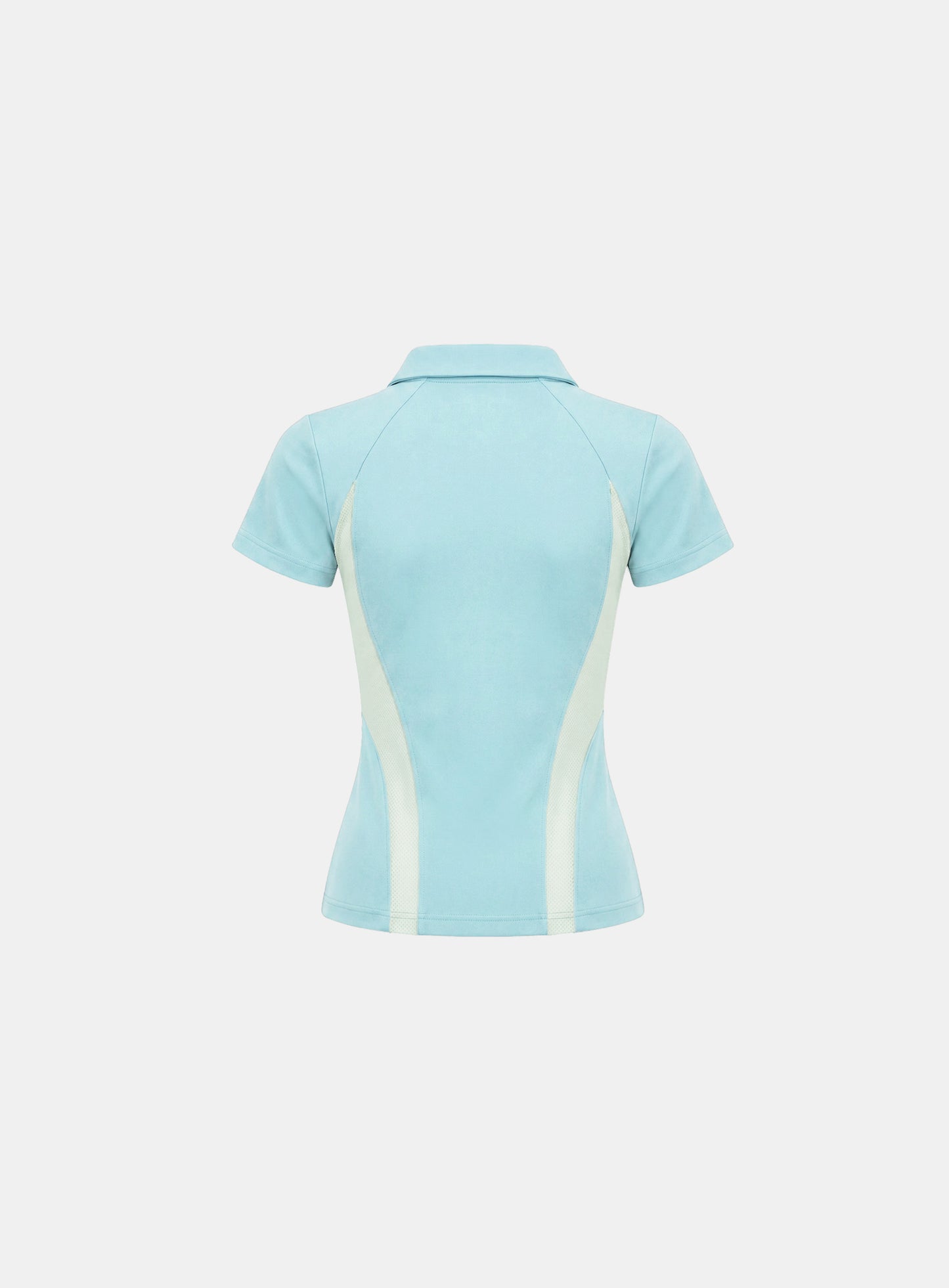 [w-tee26-204] Ambassador 26 Open Collar 1/2 Sleeve Polo - Mint
