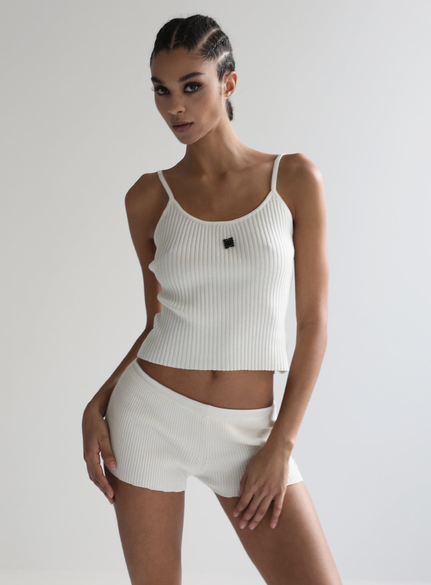 Fleur Tank 1 - Cream