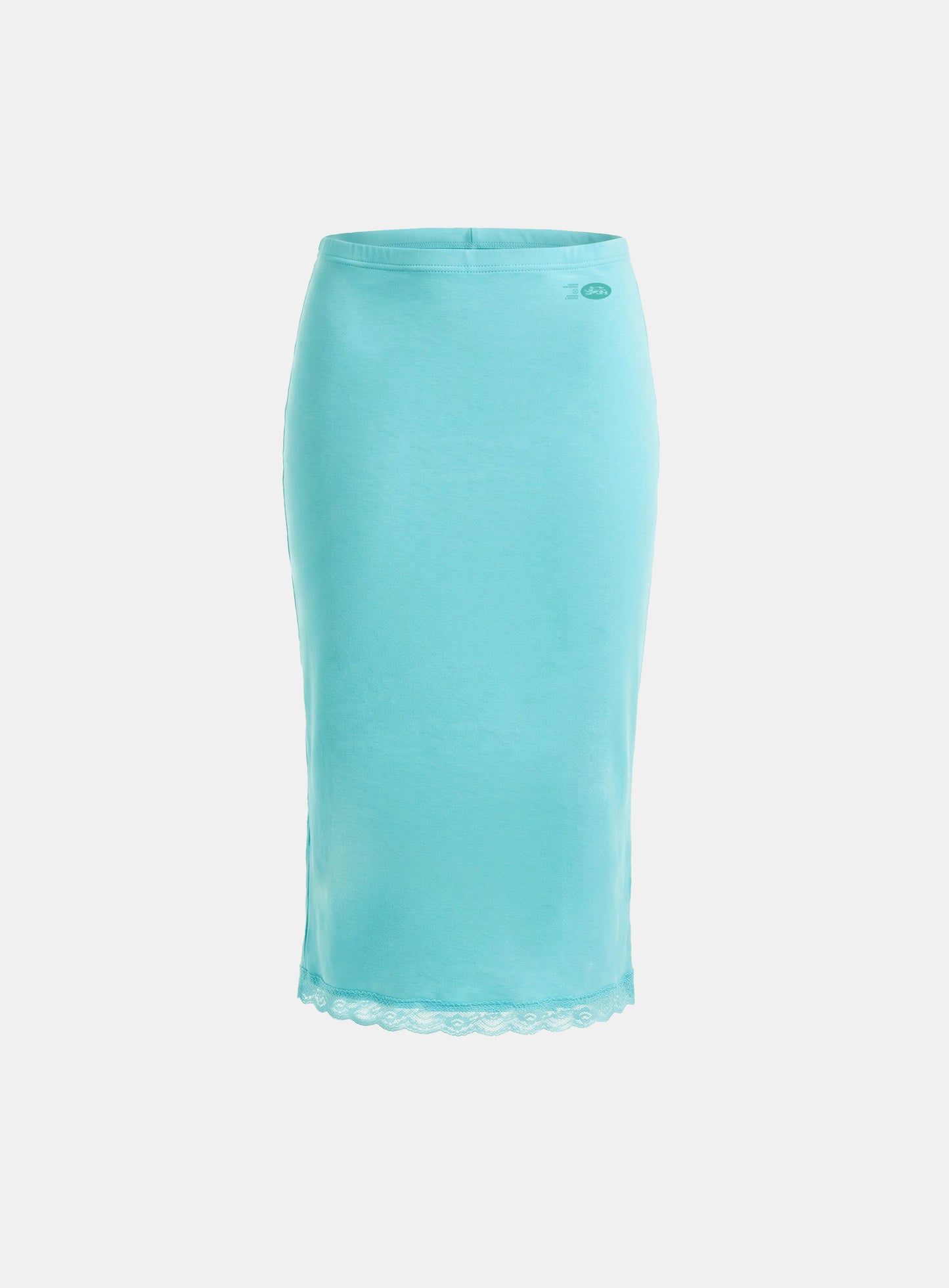 [w-skt26-020] Everyday Lace Midi Skirt - Mint