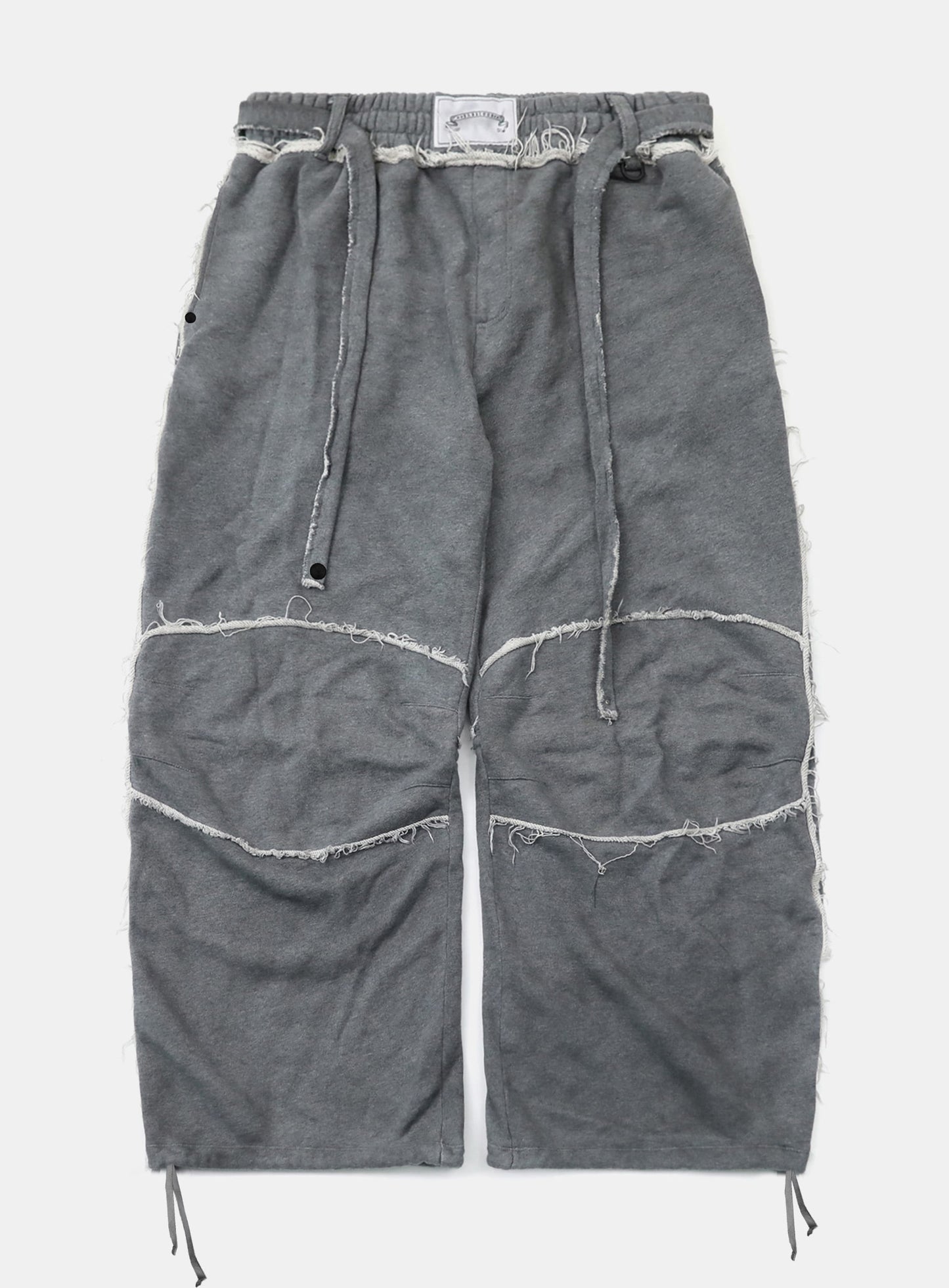 [w-pts25-094] Low Edge Convex Jogger - Washed Gray