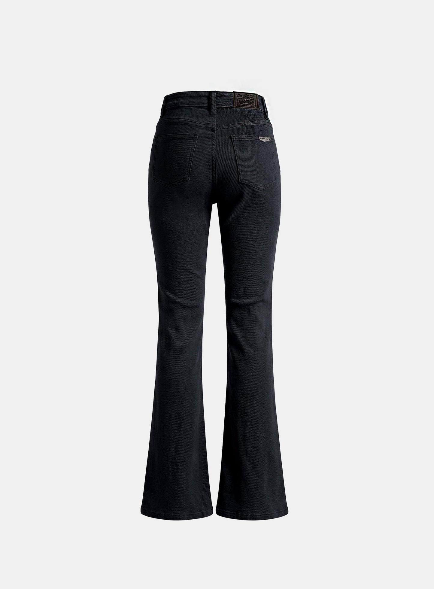 [w-pts26-070] 702 Low-Rise Bootcut Pants - Black