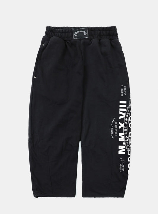 Viper Logo 2-Way Curved Jogger Trousers - Black