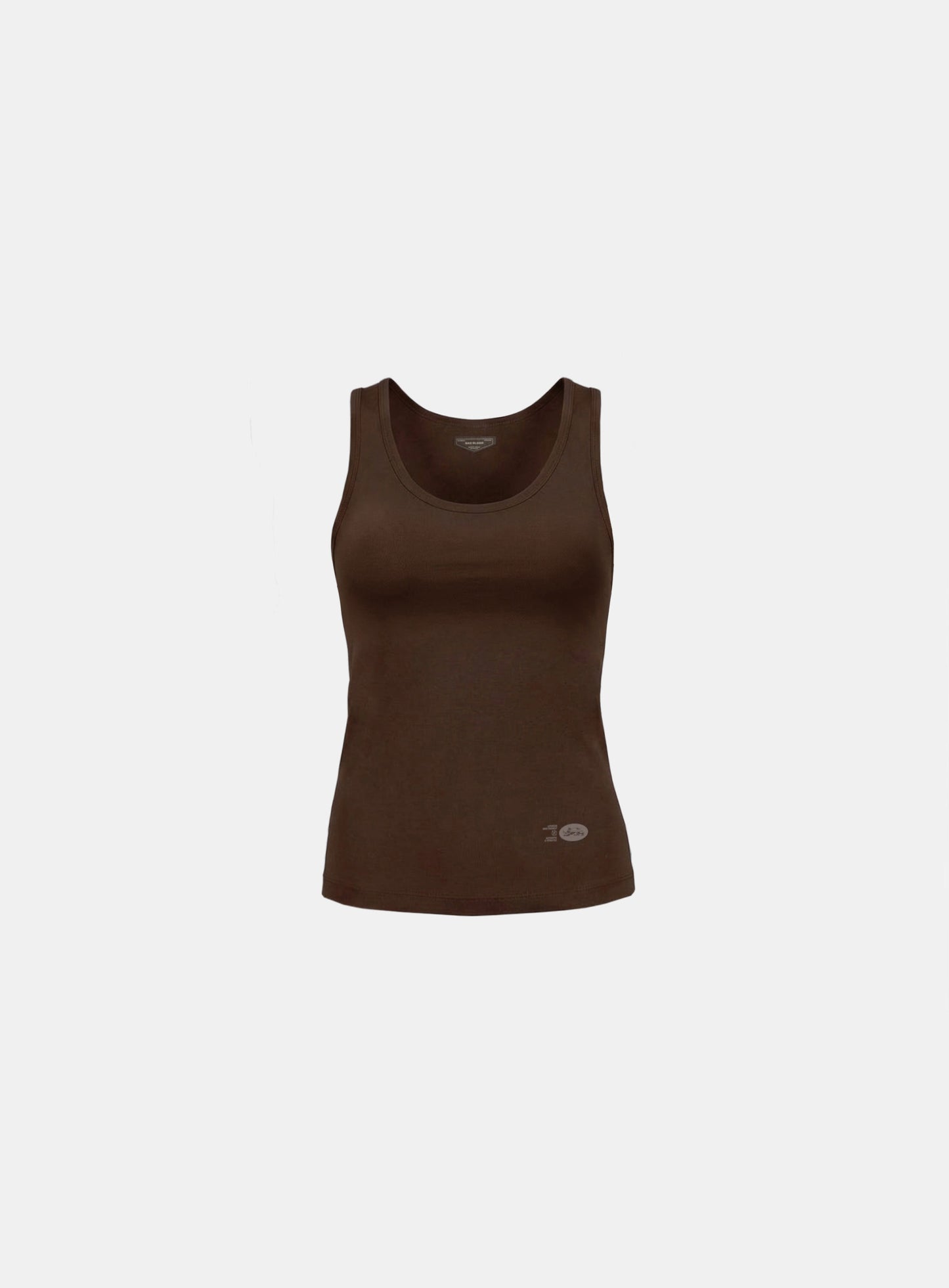 [w-tnk26-023] Everyday Classic Tank - Brown