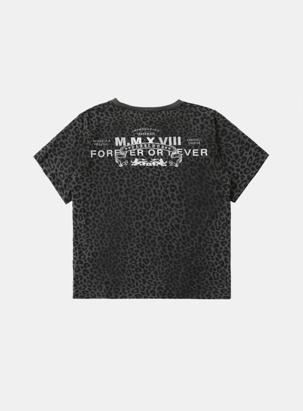 Viper Logo T-Shirt - Black Leopard