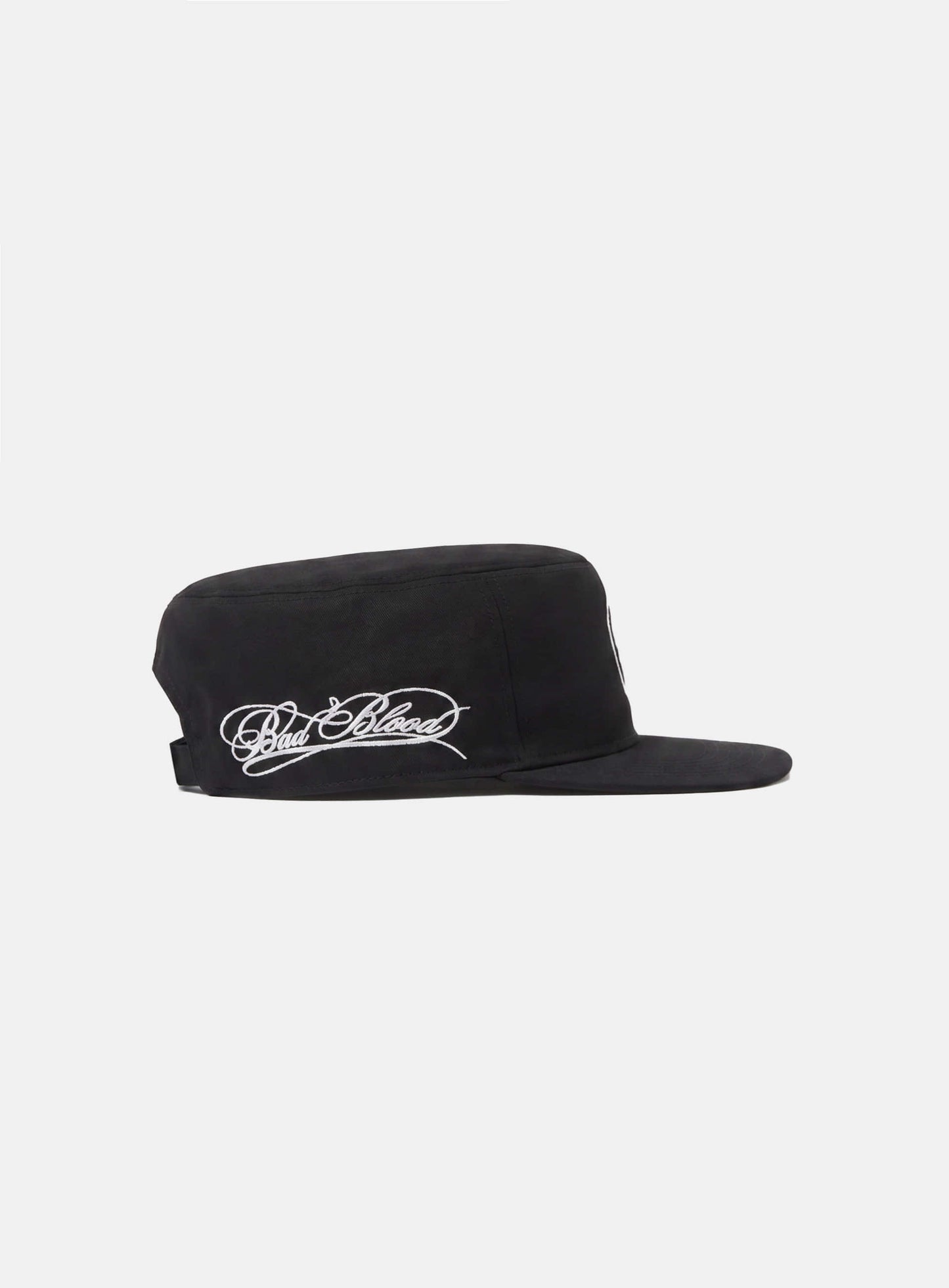[w-hat26-008] Big B Logo Pillbox Cap - Black
