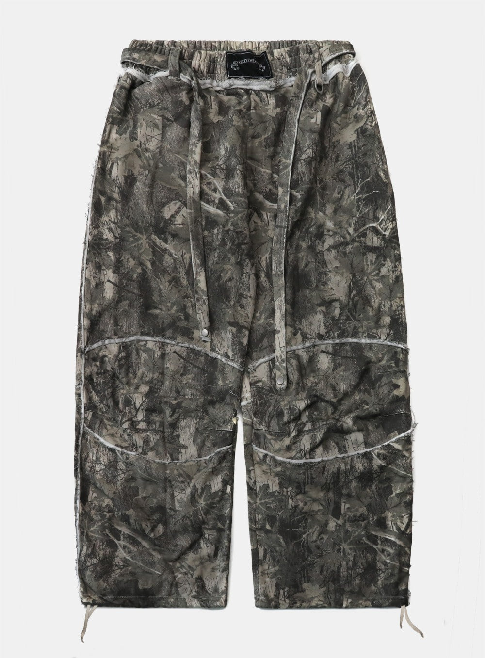 [w-pts25-098] Low Edge Convex Jogger - Light Real Tree
