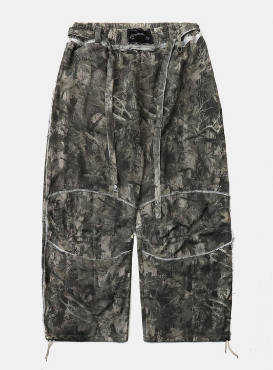 [w-pts25-098] Low Edge Convex Jogger - Light Real Tree