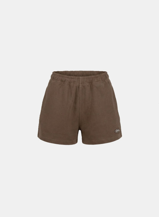 [w-srt26-002] BS Soft Terry 4-Inch Shorts - Brown