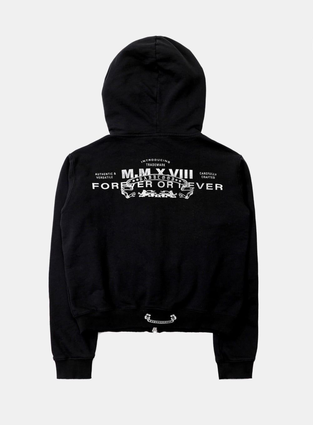 Viper Logo Hooded Zip-Up - Black