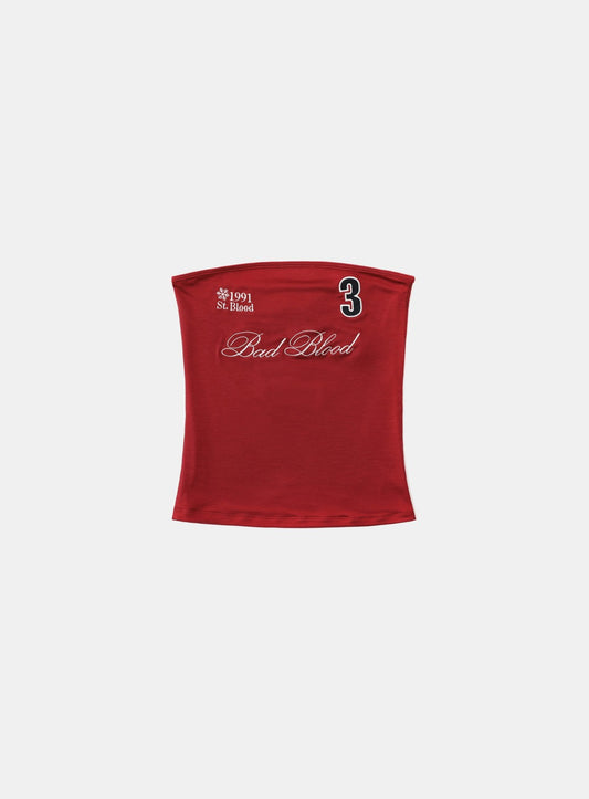 Classic Logo Tube Top - Red