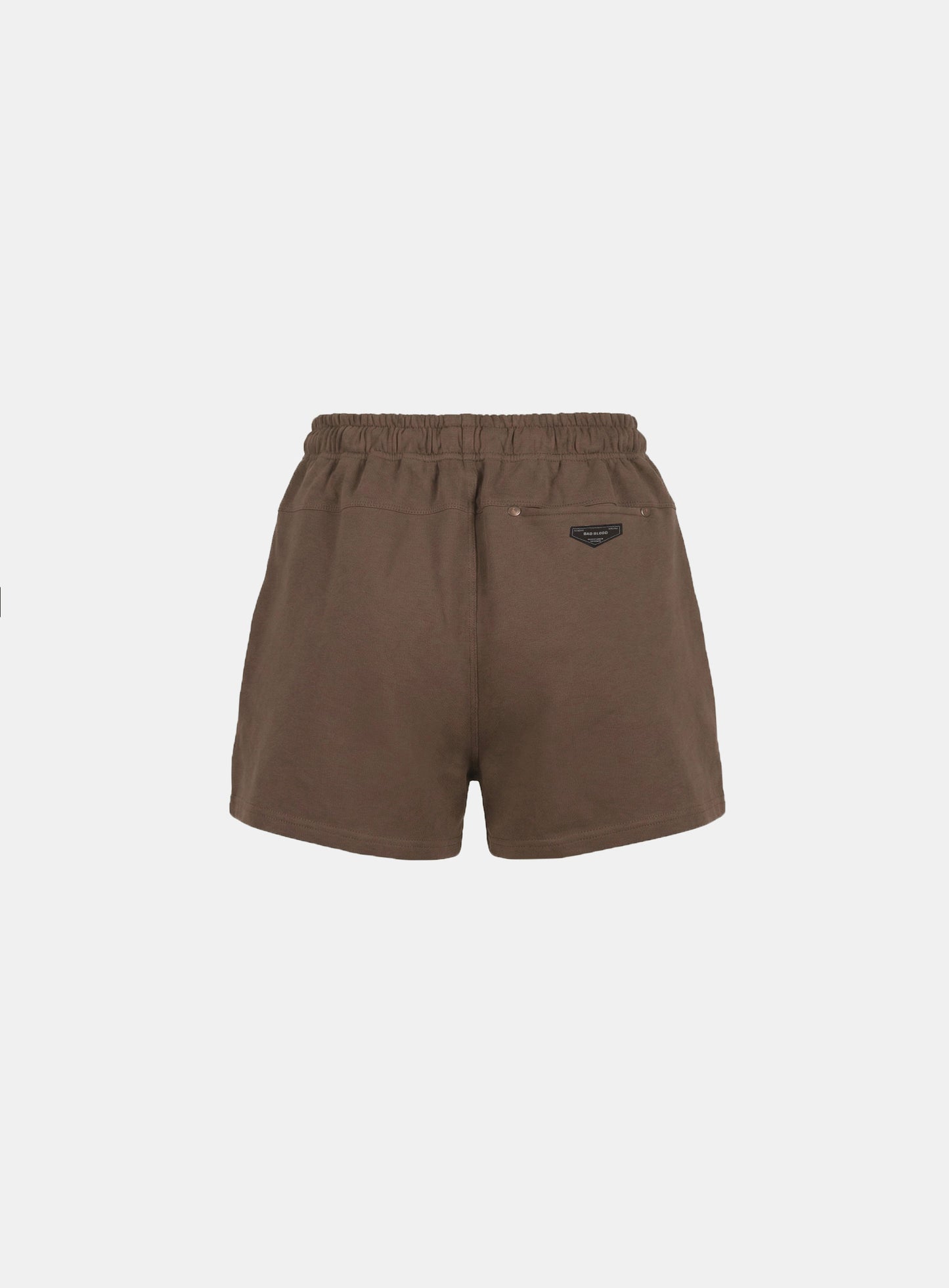 [w-srt26-002] BS Soft Terry 4-Inch Shorts - Brown
